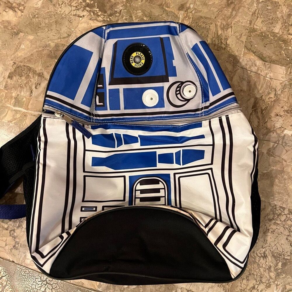 Star Wars R2-D2 backpack Disney zip up school bag